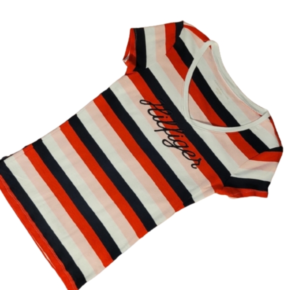 Tommy Hilfiger Women's Striped Tee - Picture 2 of 3